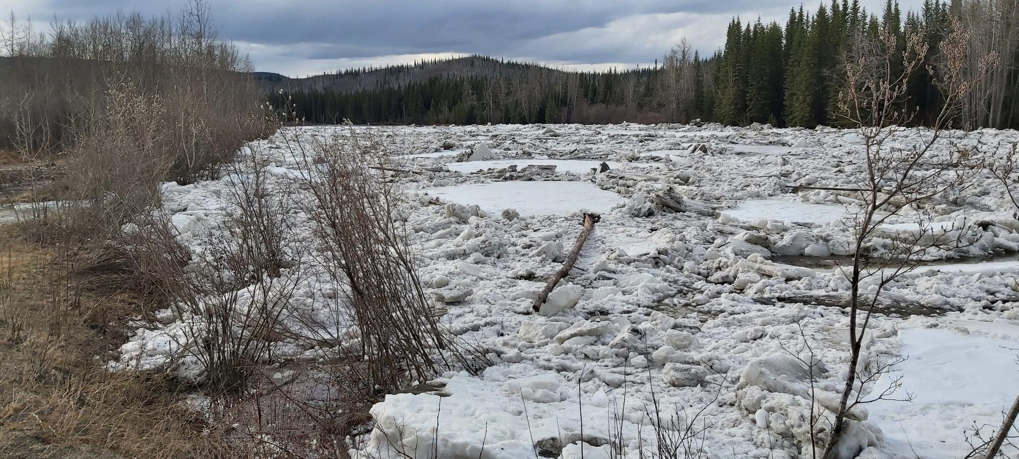 flooding ice