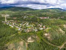 Aerial photo of Faro, Yukon