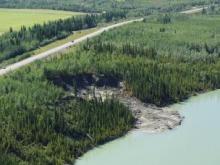 Alaska Highway slump